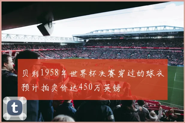 贝利1958年世界杯决赛穿过的球衣预计拍卖价达450万英镑